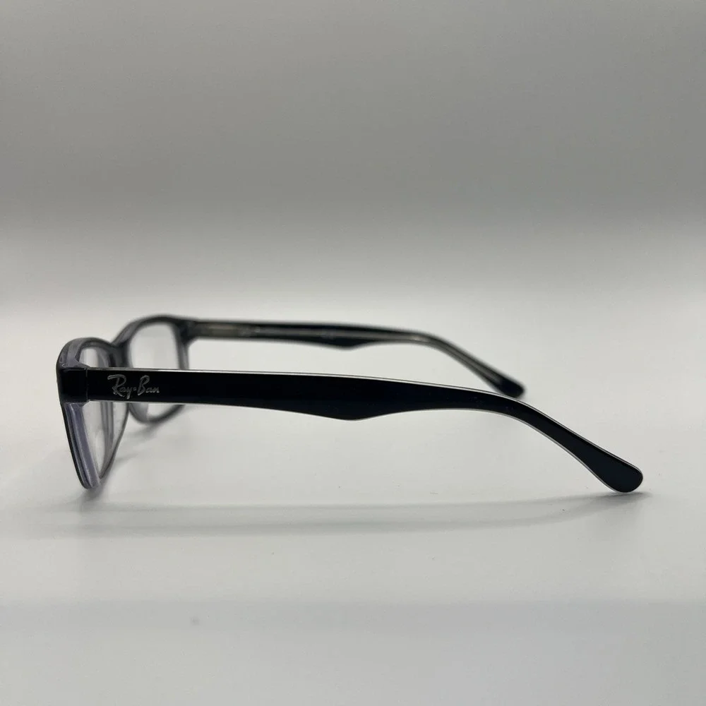 Ray Ban Kids RB1531 3529 48-16-130 Black Clear Flex Hinge Eyeglasses Frames Only
